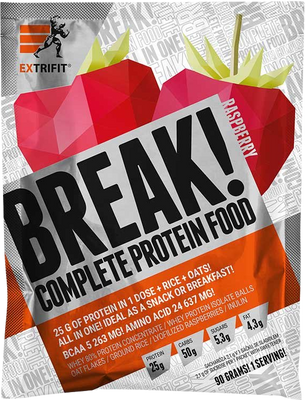 Extrifit Protein Break! - malina 90 g