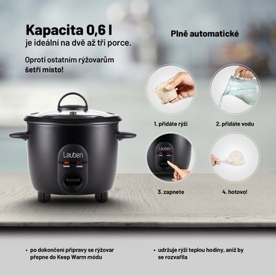 Lauben Lauben Rice Cooker 600BC