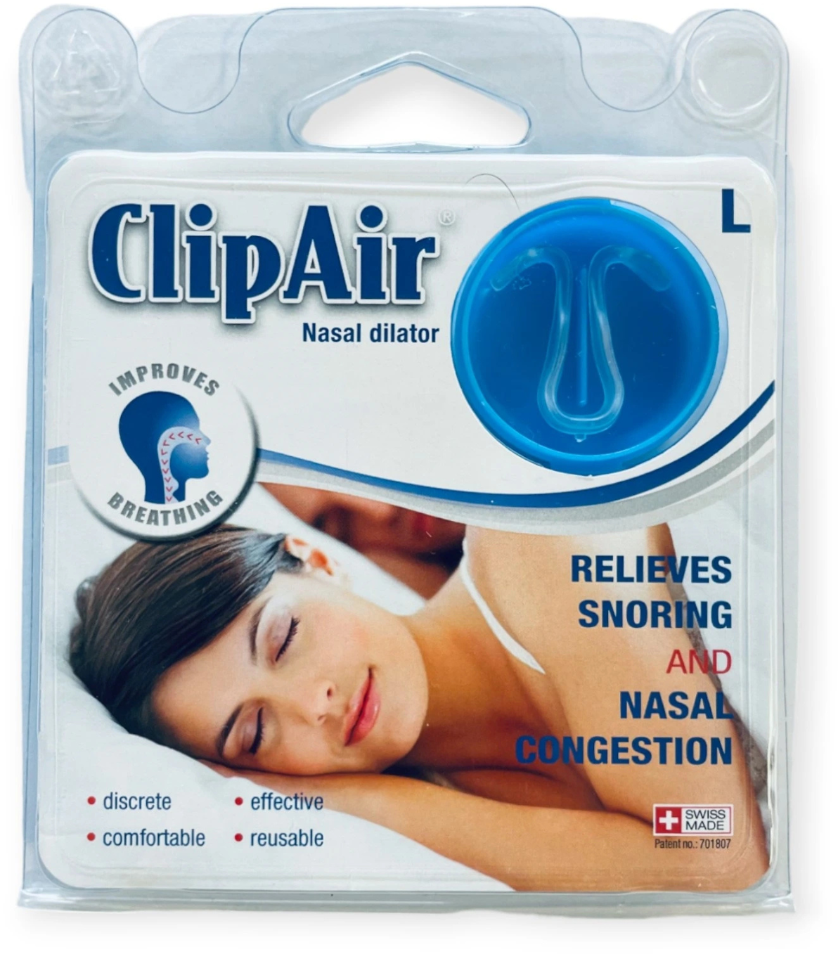 Oscimed ClipAir - nosní dilatátor - L