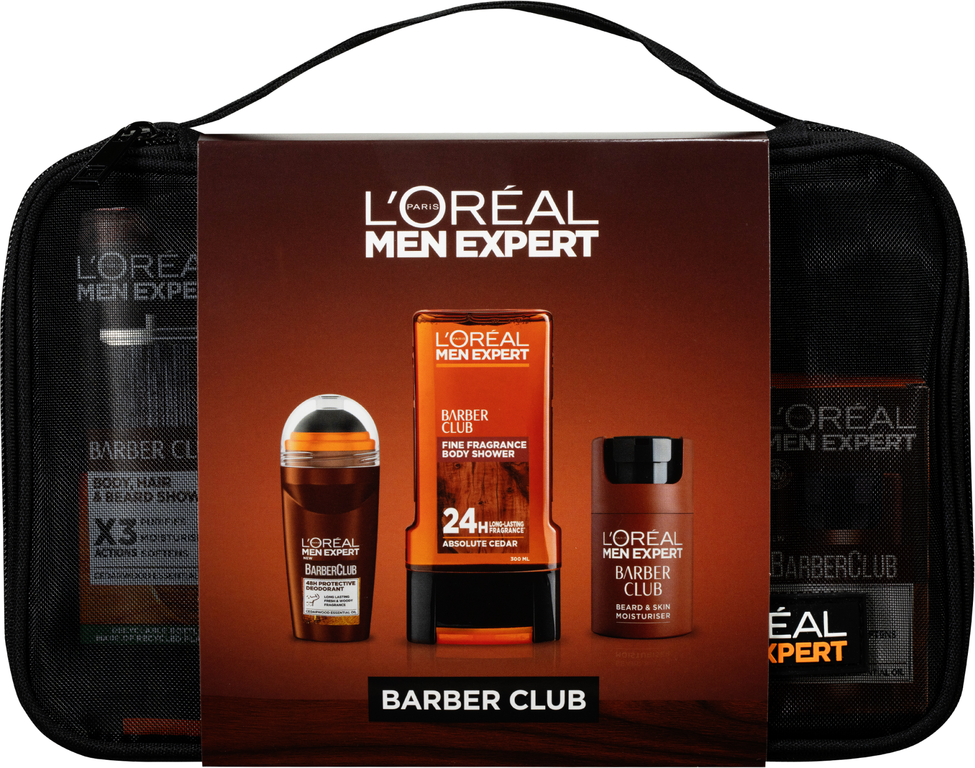 L'Oréal Paris MEX BARBER + pouch BOX 9 XM26