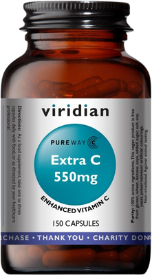 Viridian Extra C 550 mg 150 kapslí