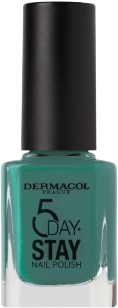 Dermacol Lak na nehty 5 days stay č.66 Emerald 11 ml