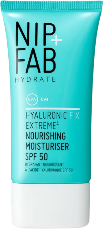 Nip+Fab Hyaluronic Fix Extreme4 hydratační pleťový krém SPF 50 50 ml