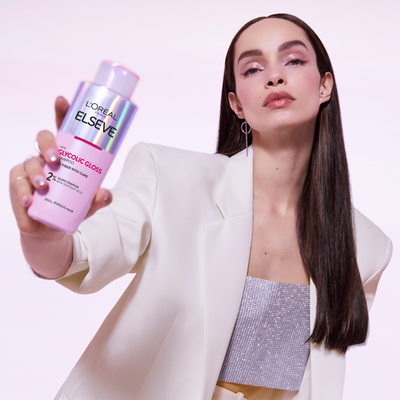 L'Oréal Paris Elseve Glycolic Gloss šampon s kyselinou glykolovou, 200 ml