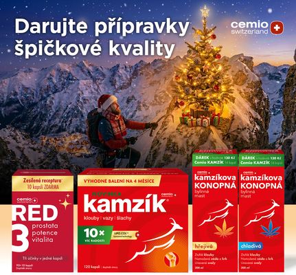 Cemio Red3 100 kapslí