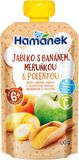 Hamánek kapsička Jablko s banánem, meruňkou a polentou 100 g