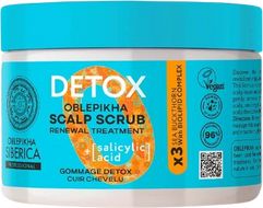 Natura Siberica Oblepikha O Detox Detoxikační peeling pro vlasovou pokožku 300 ml