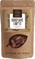 Natu Kokosové chipsy kakao BIO 70 g