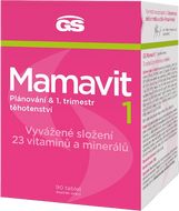 GS Mamavit 1 Plánování a 1.trimestr 90 tablet