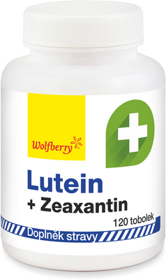 Wolfberry Lutein + Zeaxantin želatinové tobolky 120 tobolek