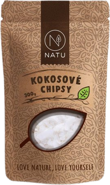 Natu Kokos chipsy 300 g