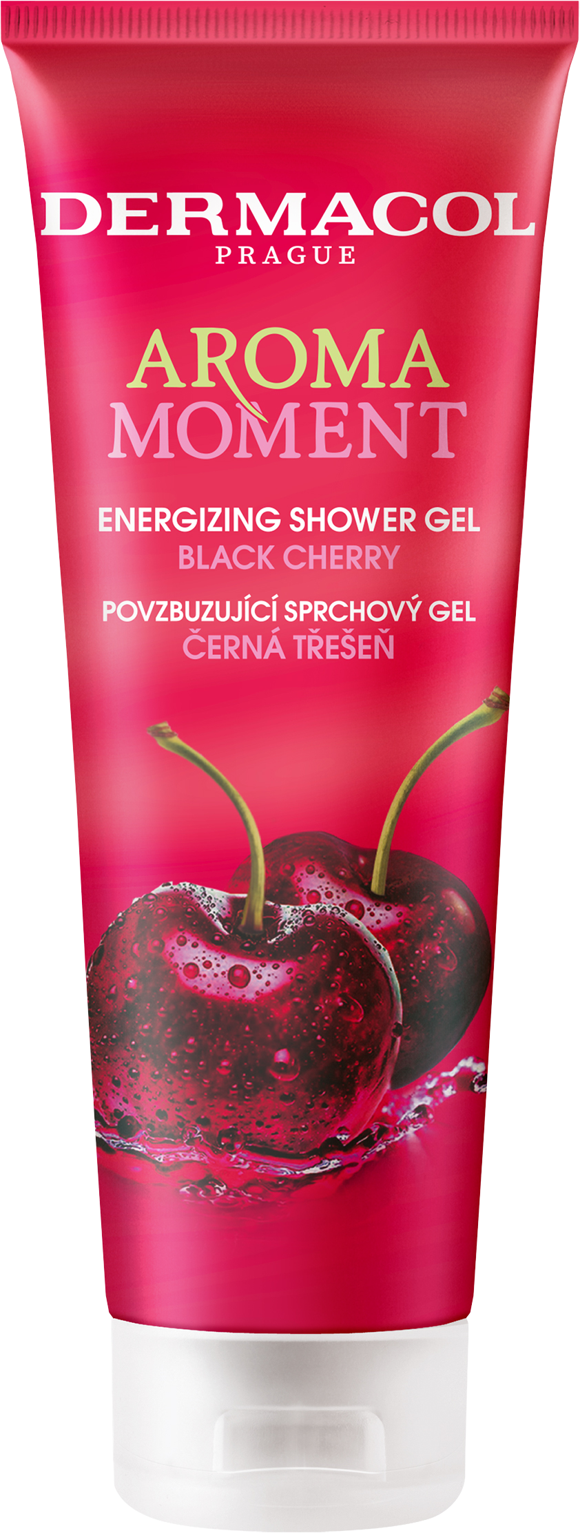 Dermacol Aroma - povzbuzující sprchový gel – černá třešeň 250 ml
