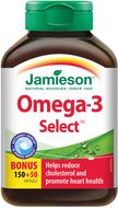 Jamieson Omega-3 Select 1000 mg 200 kapslí