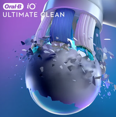 Oral-B iO Series Ultimate Clean, kartáčkové hlavy, bílé 4 ks
