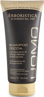 Erboristica UOMO Sprchový gel a šampon pro muže 200 ml