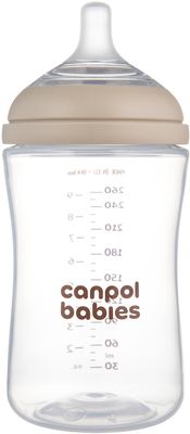 Canpol babies Lahev antikoliková Natural Shape 260 ml