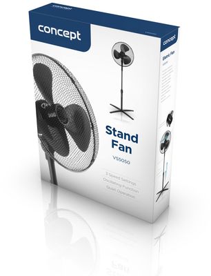 Concept VS5050 Stojanový ventilátor černý