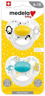 Medela Unisex dudlík 6-18m 2 ks