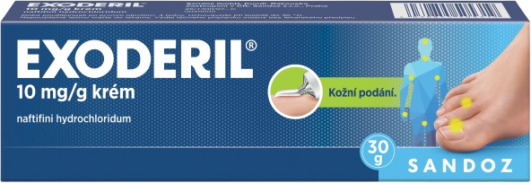 Exoderil ® 10 mg/g krém, 30 g