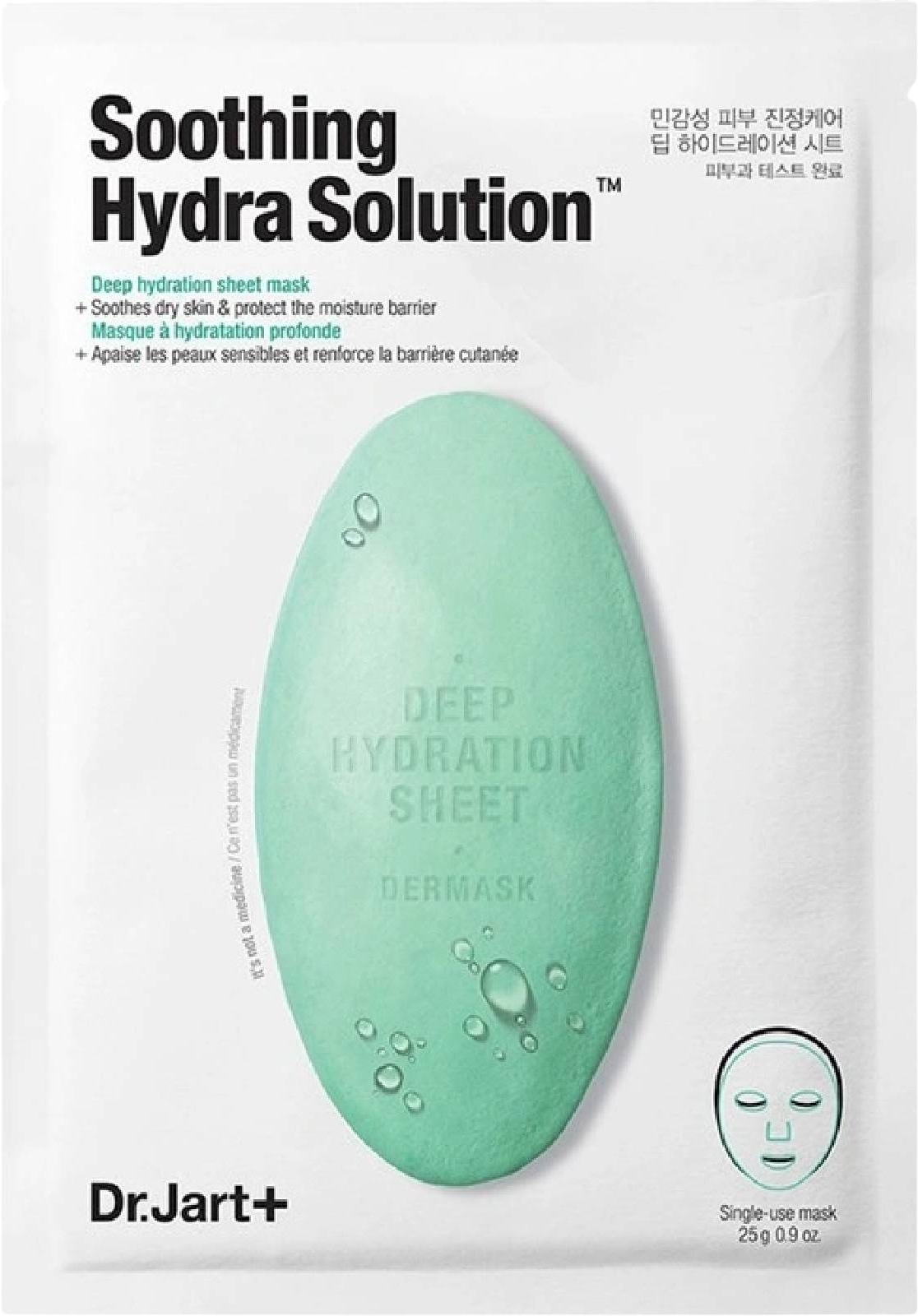 Dr. Jart+ Hydratačně zklidňující pleťová maska 25 g