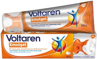 Voltaren Emulgel 10 mg/g gel proti bolesti 120 g