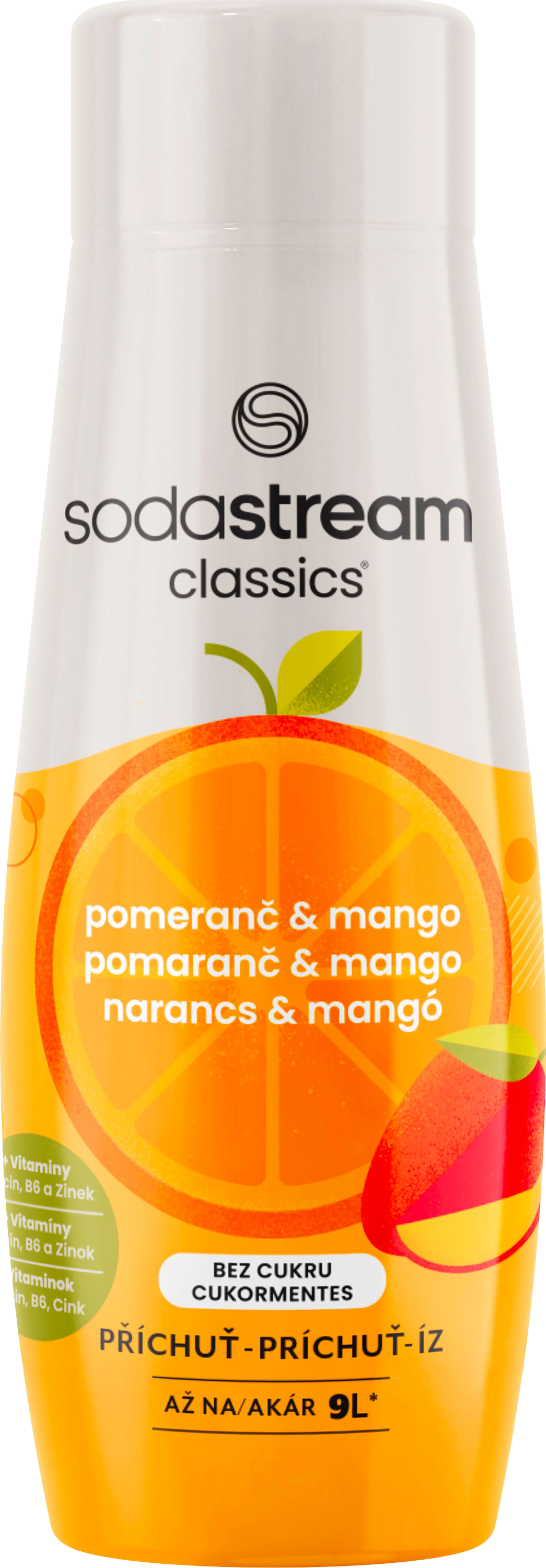 Sodastream Příchuť Pomeranč Mango Zero 440 ml