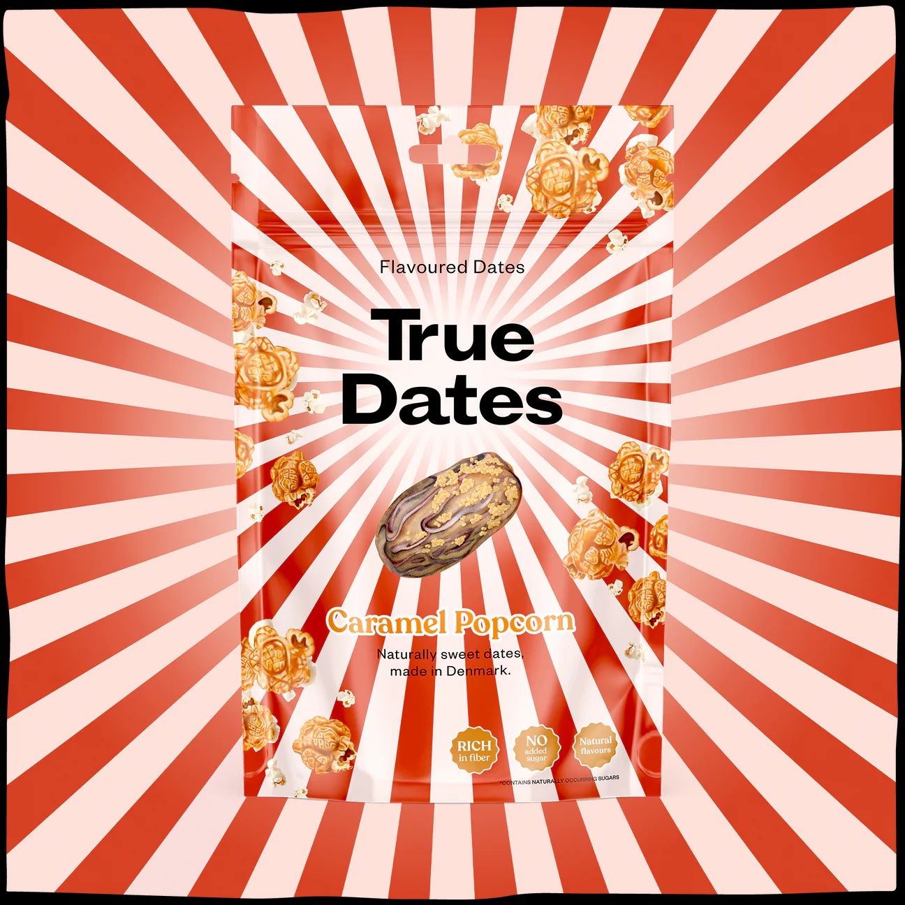 True Dates Datle s příchutí popcornu 1 x 100 g