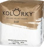Kolorky DELUXE VELVET PANTS Wild vel. L (8-13 kg) 19 ks