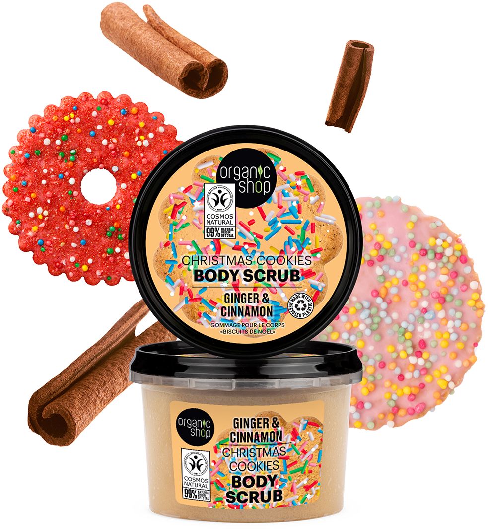 Organic Shop Tělový peeling Vánoční cukroví 250 ml