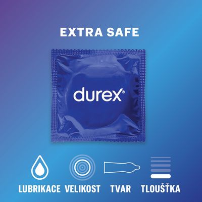 Durex Extra Safe Kondomy 12 ks