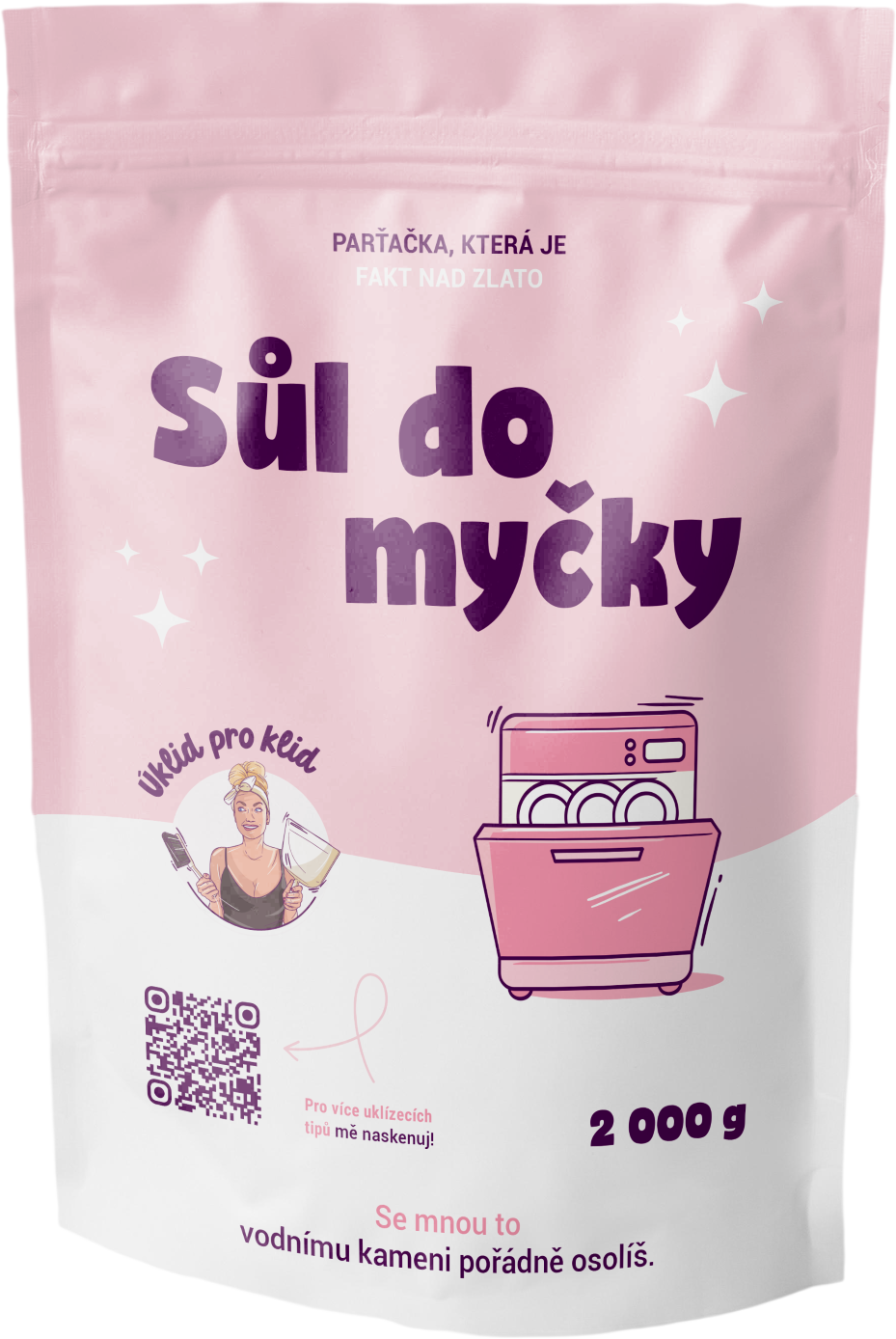 Úklid pro klid Sůl do myčky 2 kg