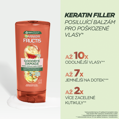 Garnier Fructis Goodbye Damage balzám, 200 ml