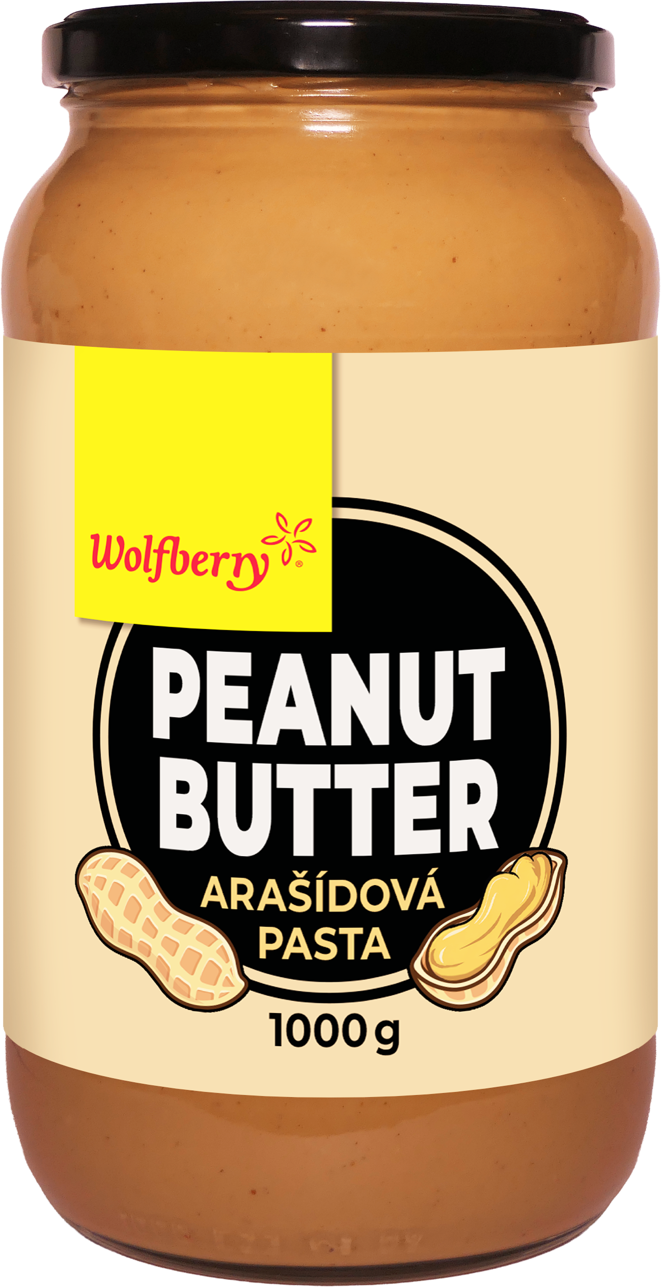 Wolfberry Arašídová pasta 1000 g