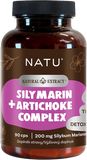 Natu Natural Extract, Ostropestřec extrakt (Silymarin 80 %) s artyčokem 90 kapslí