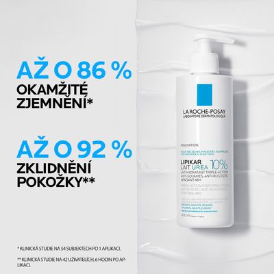 La Roche-Posay Lipikar 10% UREA tělové mléko pro velmi suchou, drsnou a šupinatou kůži 400 ml