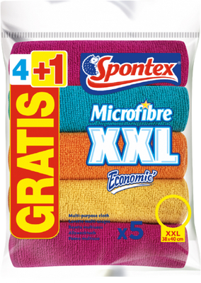 Spontex Utěrka z mikrovlákna XXL 5 ks