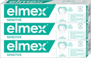 Elmex Sensitive zubní pasta pro citlivé zuby 3 x 75 ml