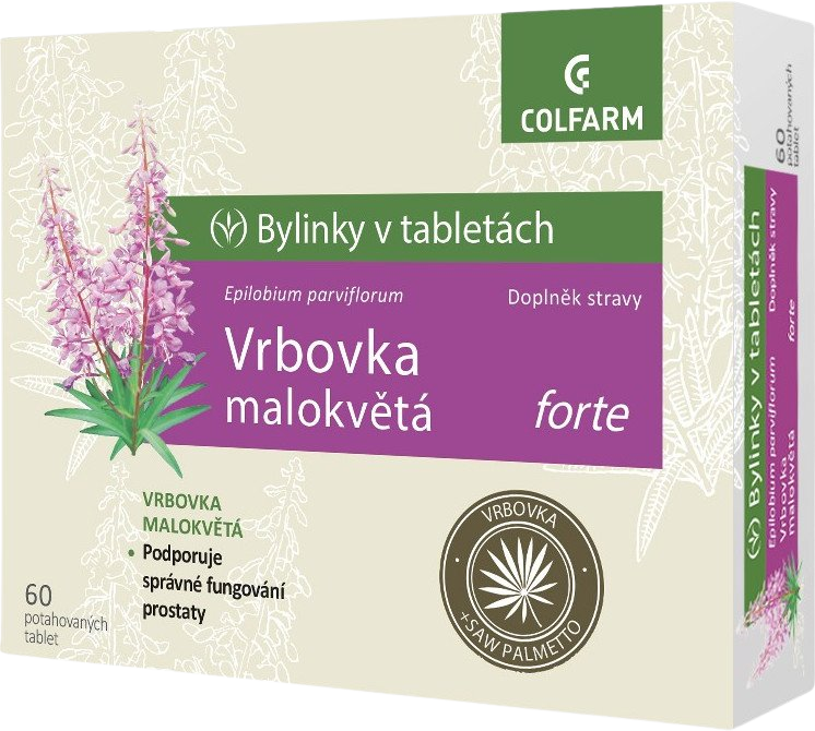 Colfarm Vrbovka malokvětá forte, 60 tablet