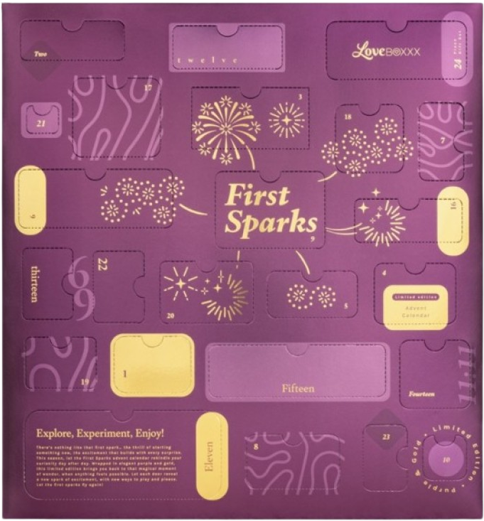 LoveBoxxx Adventní kalendář - First Sparks