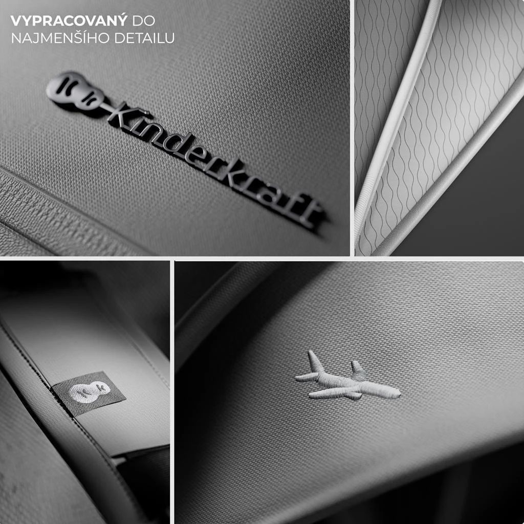 Kinderkraft Select Kočárek sportovní Pilot 2 Grey 1 ks