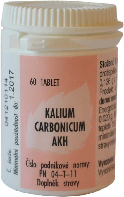 AKH Kalium carbonicum 60 tablet