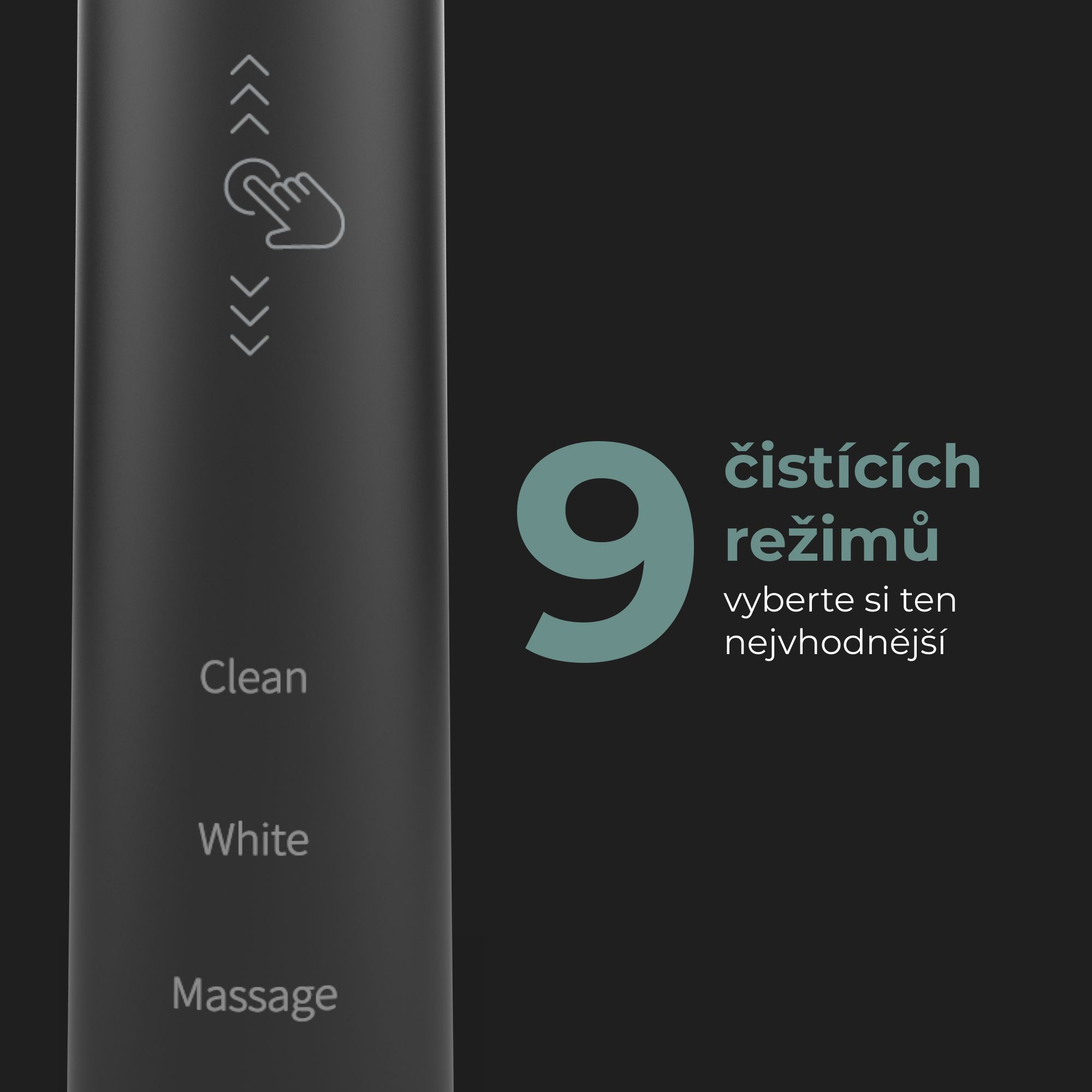Aeno Elektrický kartáček DB4 černý