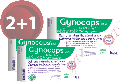 Gynocaps ORAL 2+1 ZDARMA 3 x 20 tobolek