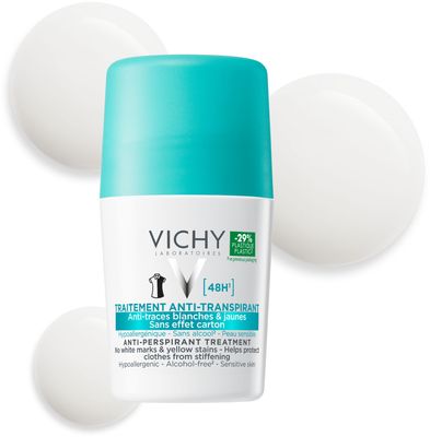 Vichy Antiperspirant 48h proti nadměrnému pocení beze skvrn 50 ml