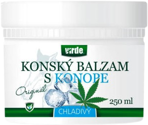 Virde Konský balzam s konopou chladivý 250 ml