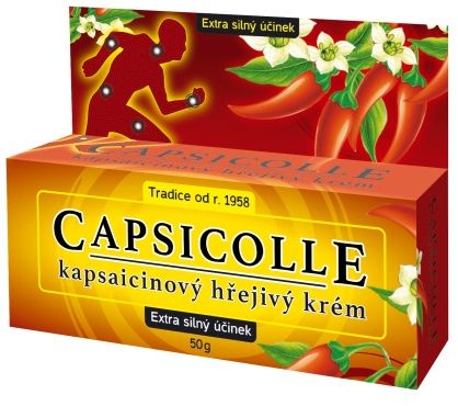 Capsicolle kapsaicinový krém extra hřejivý 50 g