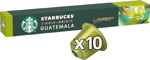 Starbucks Single-Origin Guatemala by NESPRESSO®, Blonde roast 10 kapslí