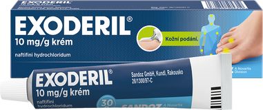Exoderil ® 10 mg/g krém, 30 g