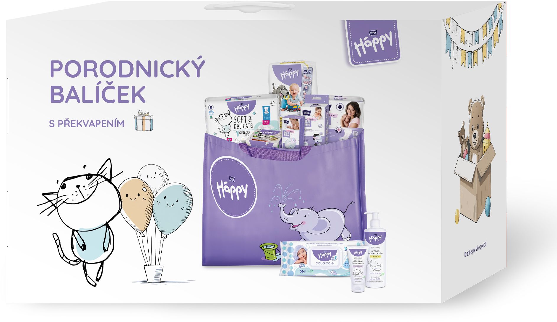 Bella Balíček porodnický Comfort XL