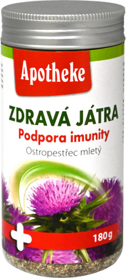 Apotheke Zdravá játra Ostropestřec mletý 180 g